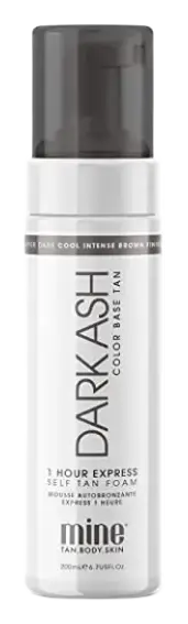 Minetan Dark Ash 1 Hour Express Self Tan Foam