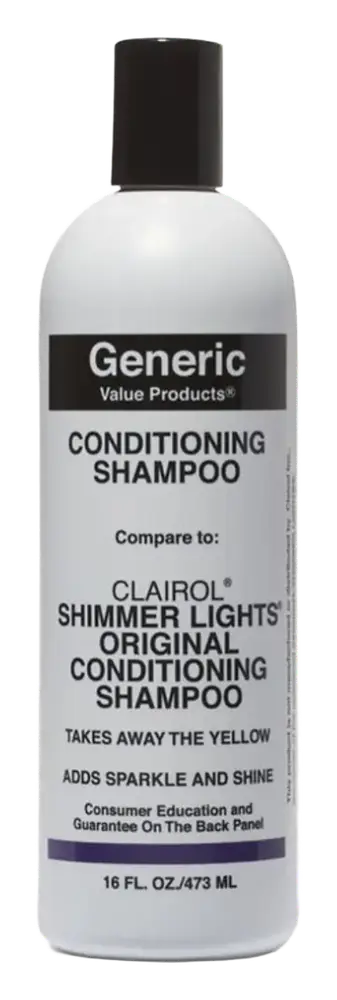 Generic Value Products Conditioning Shampoo Compare To Clairol Shimmer Lights