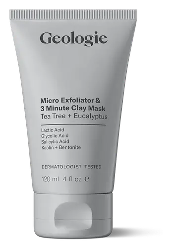 Geologie Micro Exfoliator & 3 Minute Clay Mask