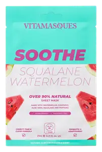 Vitamasques Soothe Squalane Watermelon Sheet Mask