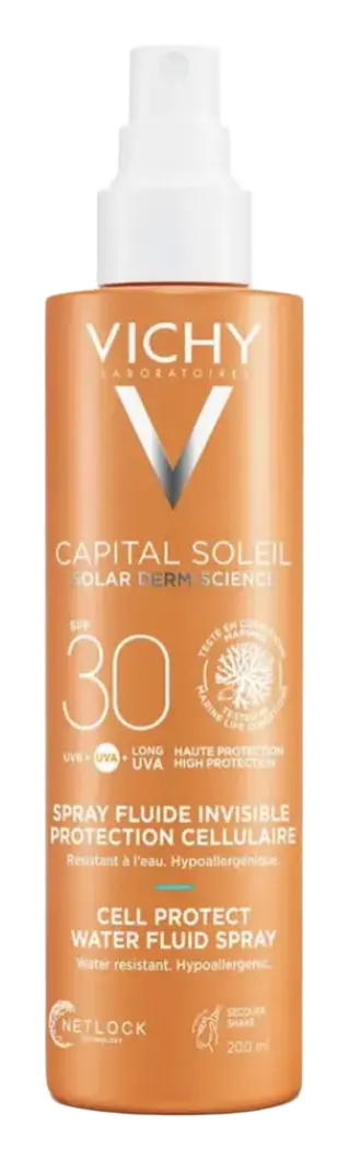 Vichy Capital Soleil Cell Protect Invisible UVA + UVB Sun Protection Spray SPF30