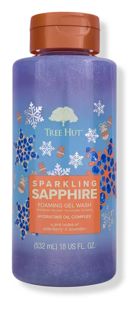 Tree Hut Foaming Gel Wash Sparkling Sapphire