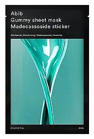 Abib Gummy Sheet Mask Sticker Madecassoside