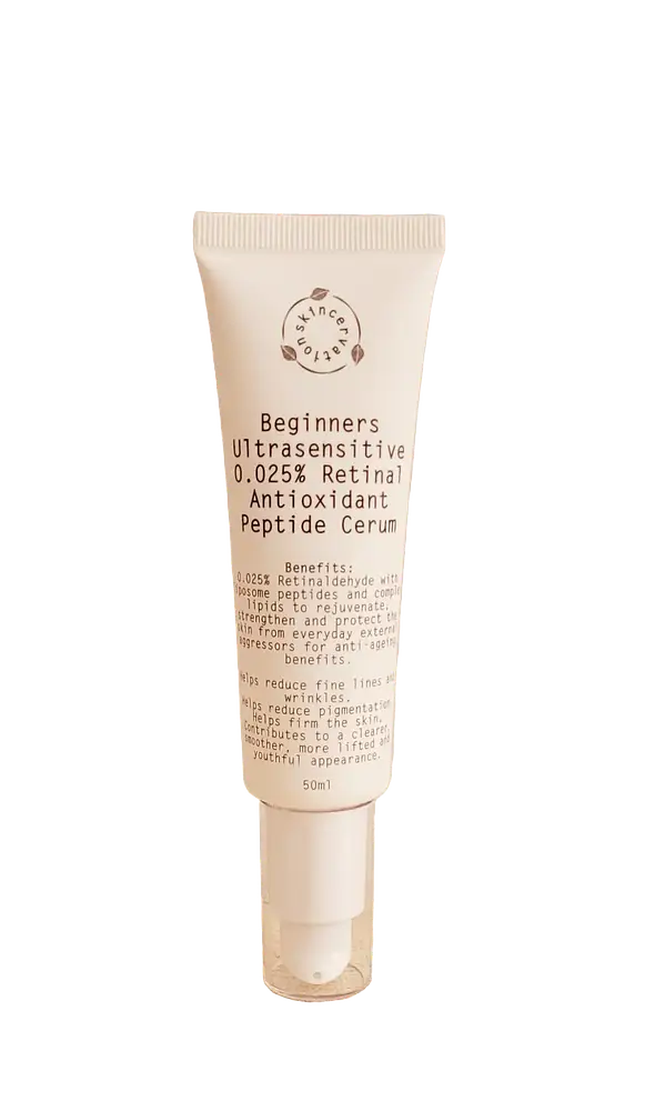 Skincervation Beginners Ultrasensitive 0.025% Retinal Antioxidant Peptide Cerum