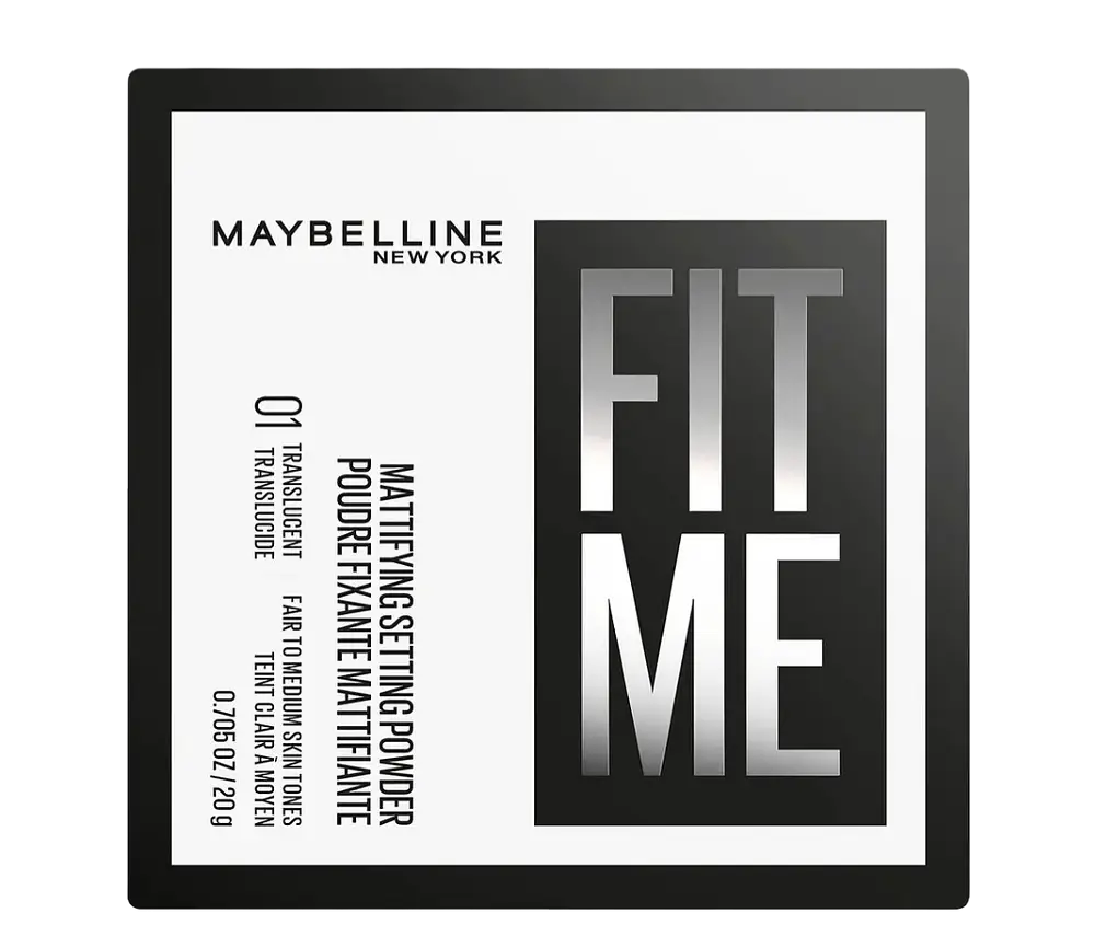 Maybelline Fit Me Brightening Setting Powder 01 Mattifying Translucent