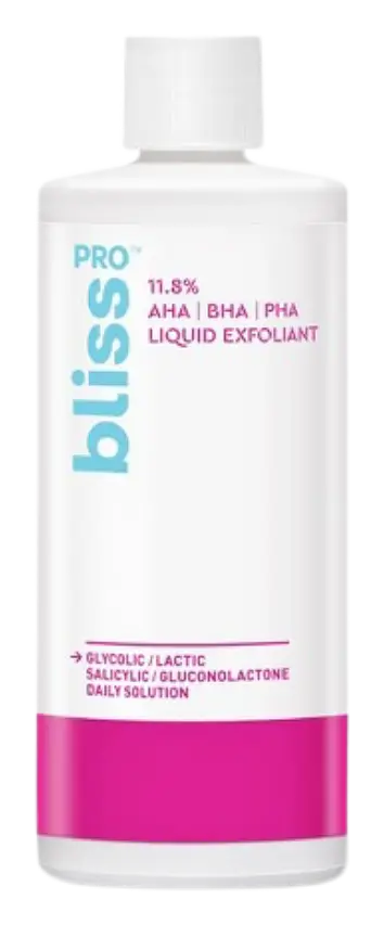 Bliss Pro 11.8% AHA, BHA, PHA Liquid Exfoliant