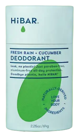 HiBar Plastic-Free Deodorant Fresh Rain & Cucumber