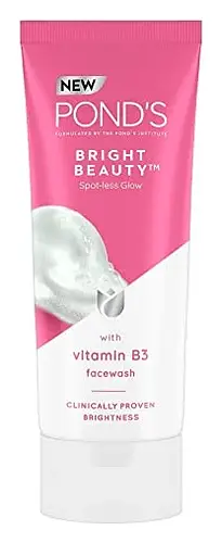 Pond's Bright Beauty Spotless Glow Facewash With Vitamin B3 India