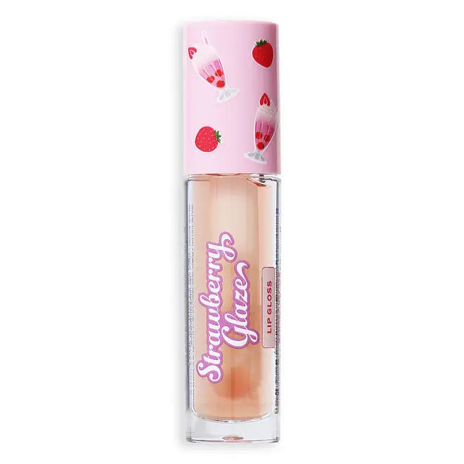 Revolution Beauty Strawberry Glaze Lip Gloss Udderly Obsessed