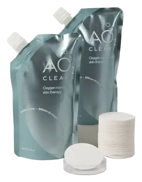 AO2 Clear AO2 Clear Oxygen Nanobubbles Skin Therapy