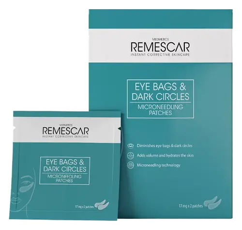 Remescar Eye Bags And Dark Circles Microneedling Patches