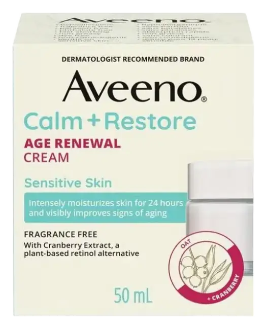 Aveeno Calm + Restore Age Renewal Cream