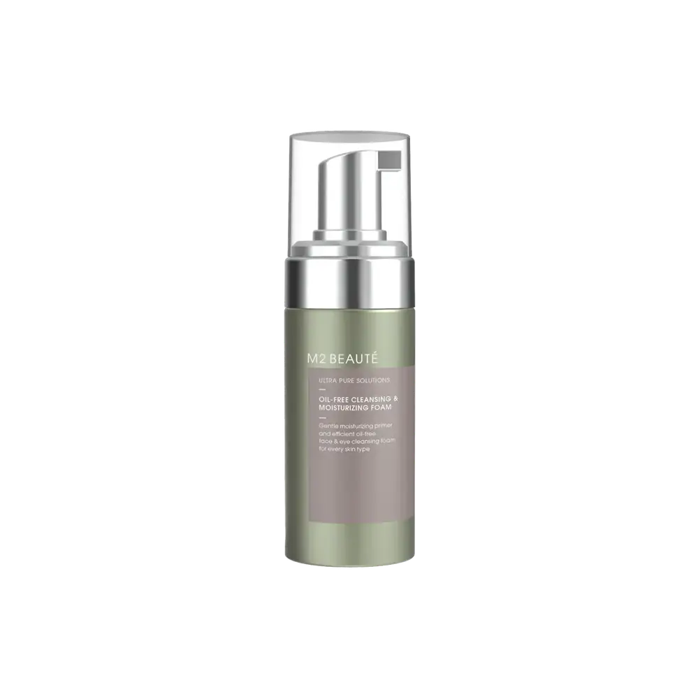 M2 Beaute Oil-Free Cleansing & Moisturizing Foam
