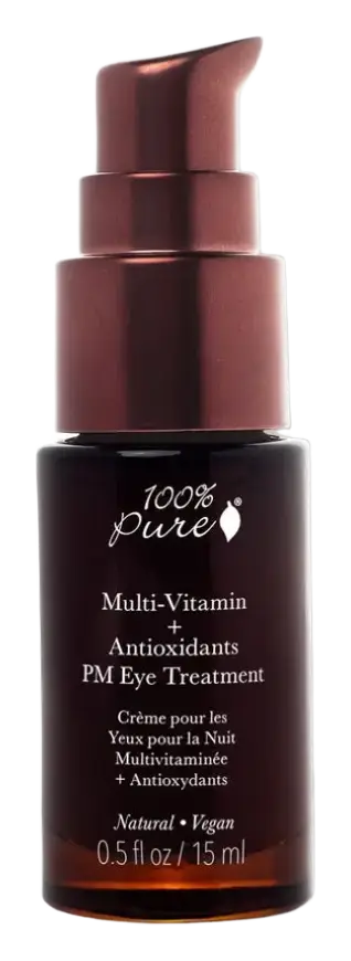 100% Pure Multi-Vitamin + Antioxidants PM Eye Treatment