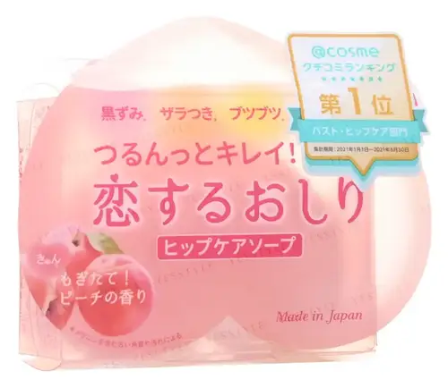Pelican Soap Hip Care Soap Peach Japan