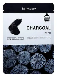 Farm Stay Visible Difference Mask Sheet Charcoal
