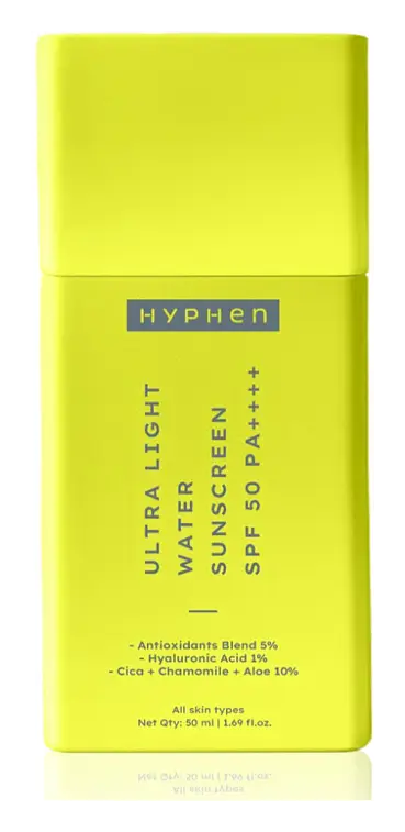 hyphen Ultra Light Water Sunscreen SPF 50