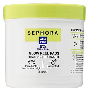 Sephora Collection Glow Peel Pads With AHA + PHA