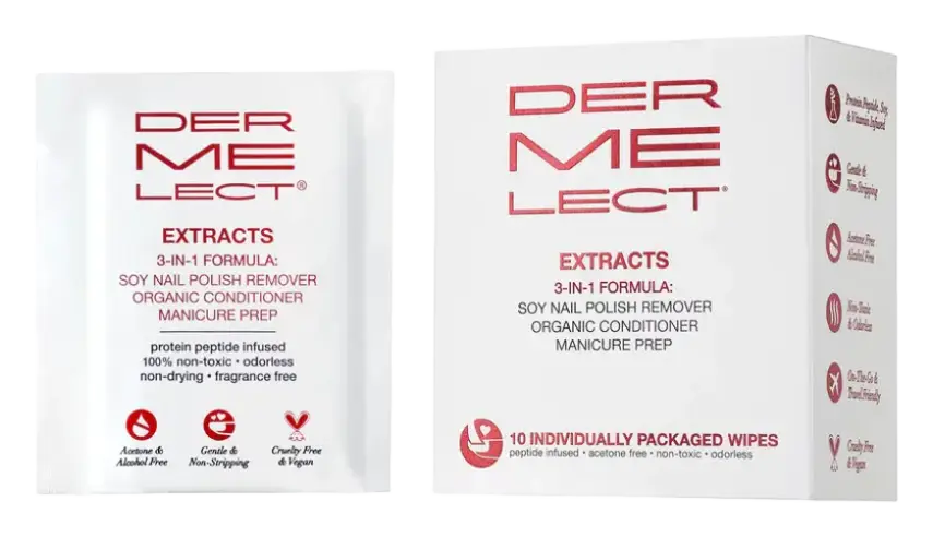 Dermelect Extracts 3-in-1 Soy Nail Polish Remover