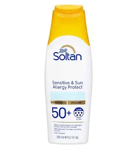 Boots Soltan Sensitive & Sun Allergy Protect Lotion SPF 50+