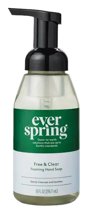 Everspring Foaming Hand Soap Free & Clear Unscented