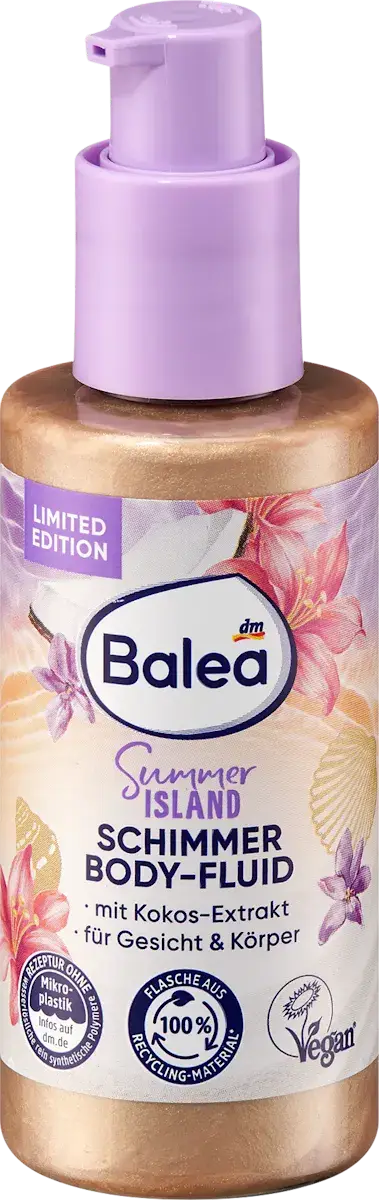 Balea Summer Island Schimmer Body-Fluid