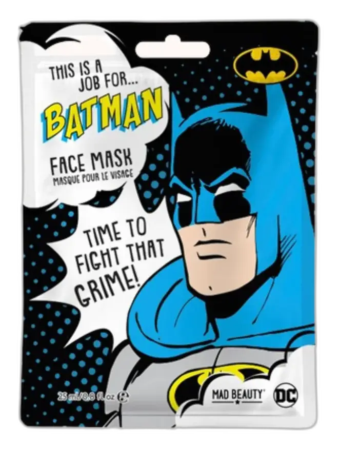 Mad Beauty Warner Brothers DC Face Masks Batman