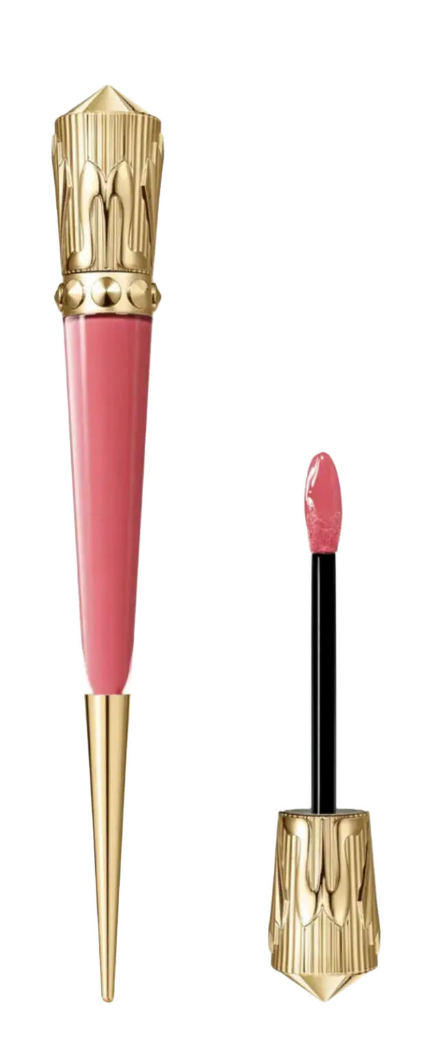 Christian Louboutin Rouge Stiletto Vinyl Gloss Rosa Intenza 882V