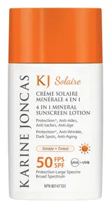 Karine Joncas 4 In 1 Mineral Sunscreen Lotion SPF 50 Tinted