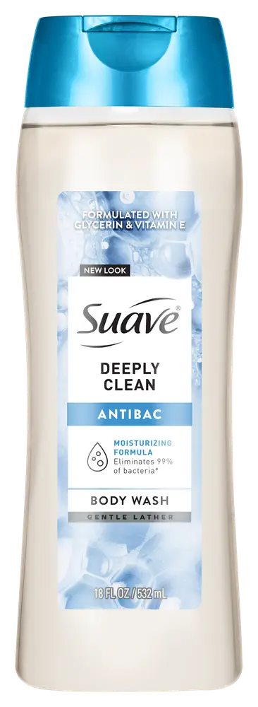 Suave Deeply Clean Antibac Body Wash
