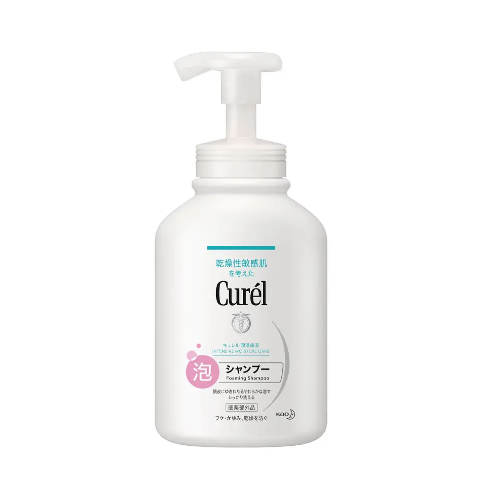 Curel Intensive Moisture Care Foaming Shampoo