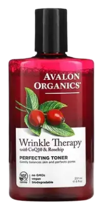 Avalon Organics Wrinkle Therapy with CoQ10 & Rosehip Perfecting Toner