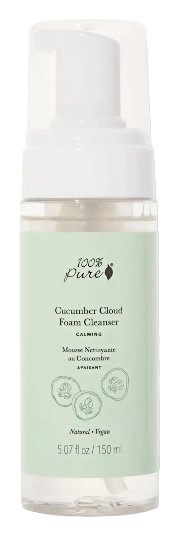 100% Pure Cucumber Cloud Foam Cleanser