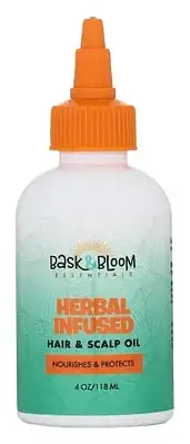 Bask & Bloom Herbal Infused Hair & Scalp Oil