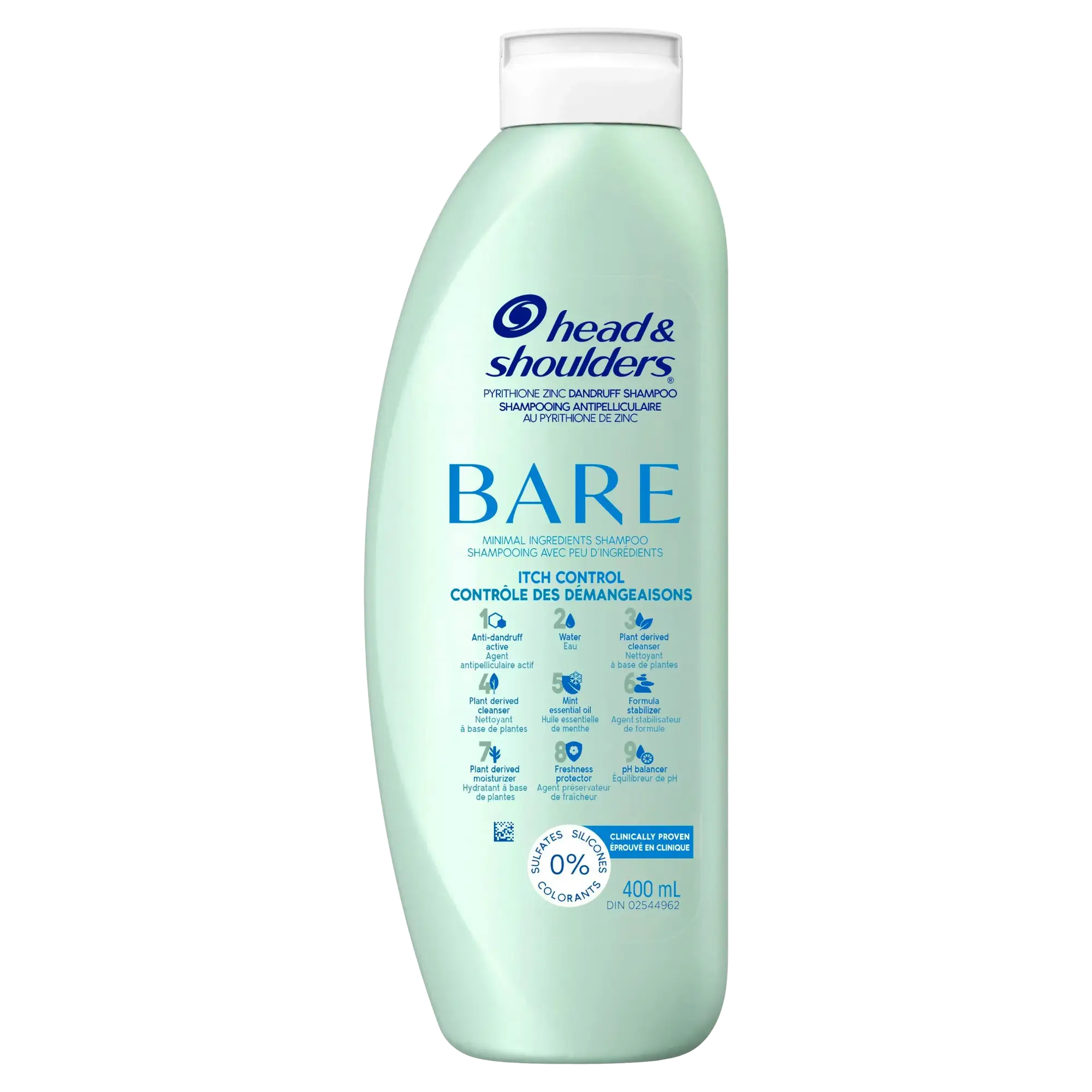 Head & Shoulders Bare Itch Control Dandruff Shampoo Anti-Dandruff Treatment