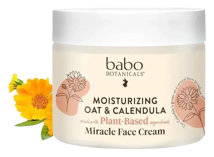 babo botanicals Moisturizing Oat & Calendula Miracle Face Cream