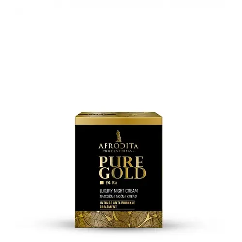 Afrodita Pure Gold 24 Ka Luxury Night Cream