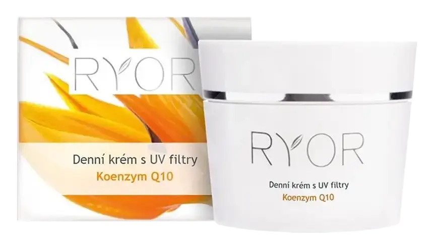 Ryor Denní Krém S UV Filtry A Koenzymem Q10