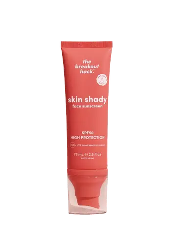 The Breakout Hack Skin Shady Face Sunscreen SPF 50
