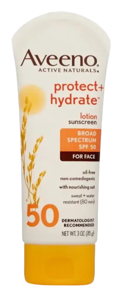 Aveeno Protect Hydrate Face Sunscreen Lotion With - SPF 50