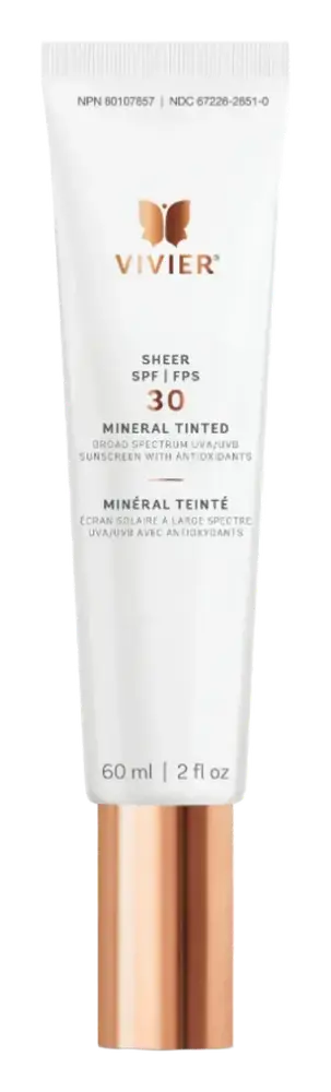 Vivier Pharma Sheer SPF 30 Mineral Tinted