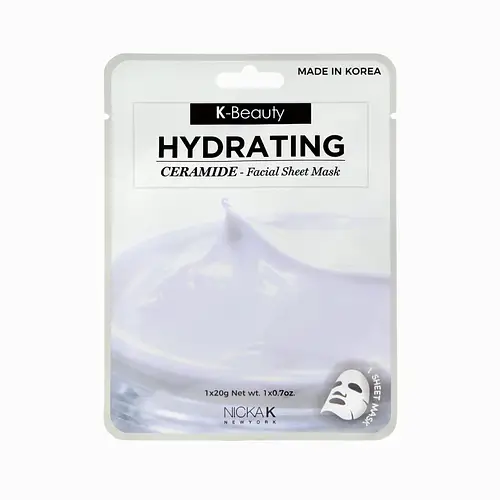 Nicka K New York K-Beauty Facial Sheet Mask Hydrating Ceramide