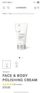 Ultraderm Face & Body Polishing Cream