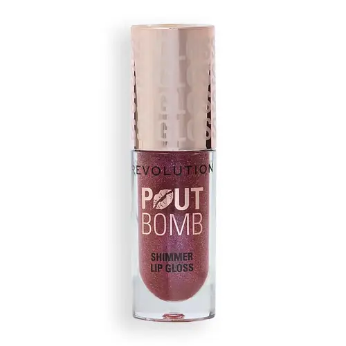 Revolution Beauty Pout Bomb Shimmer Lip Gloss Berry Lustre