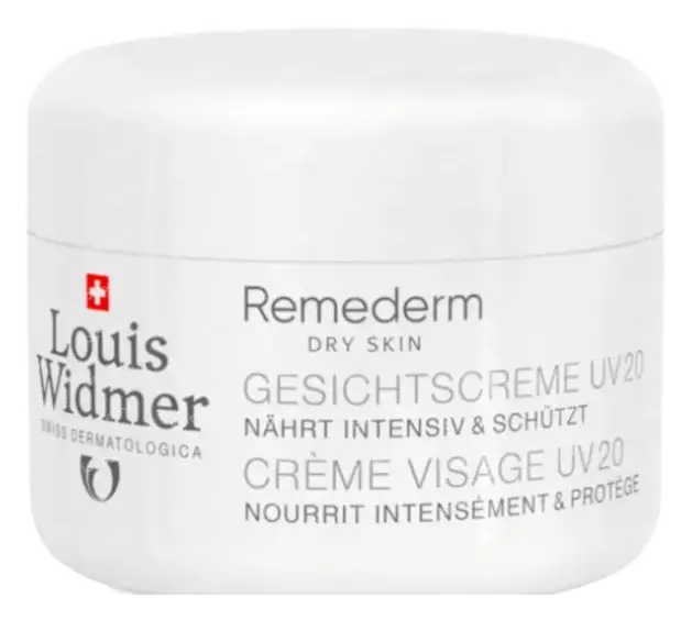 Louis Widmer Remederm Face Cream UV 20 Very Dry Skin