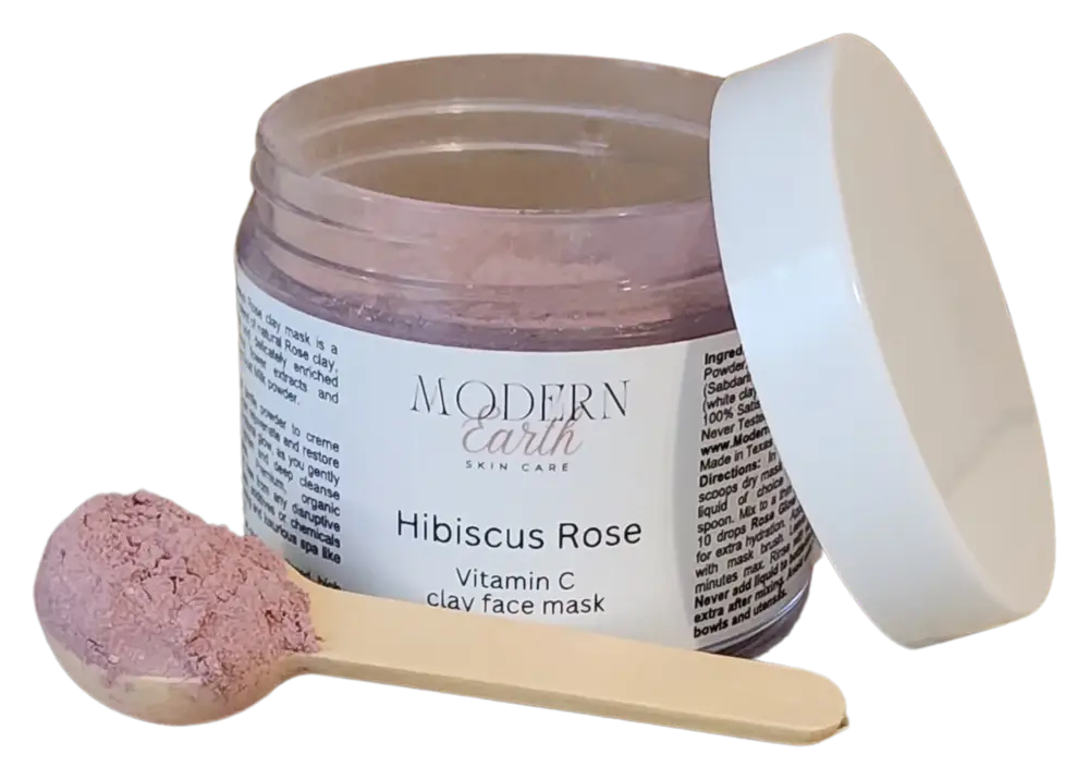 Modern Earth Skincare Hibiscus Rose Powder Mask