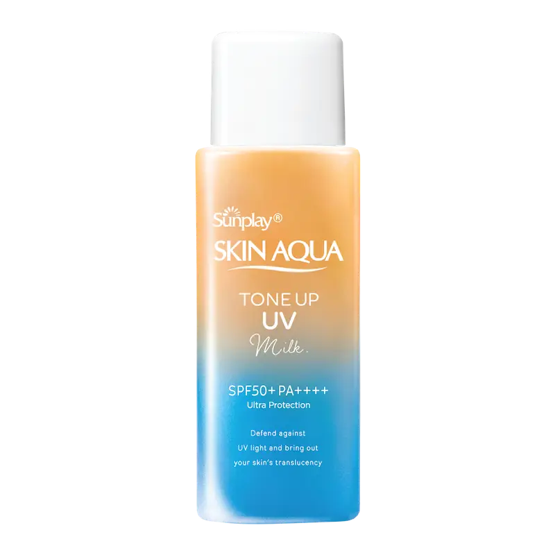Sunplay Skin Aqua Tone Up UV Milk SPF 50+ Latte Beige