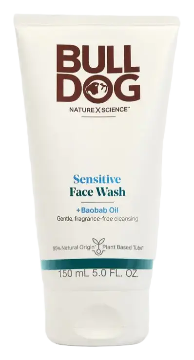 BULLDOG Sensitive Face Wash + Baobab Oil