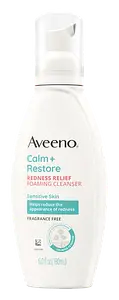 Aveeno Calm + Restore Redness Relief Foaming Cleanser