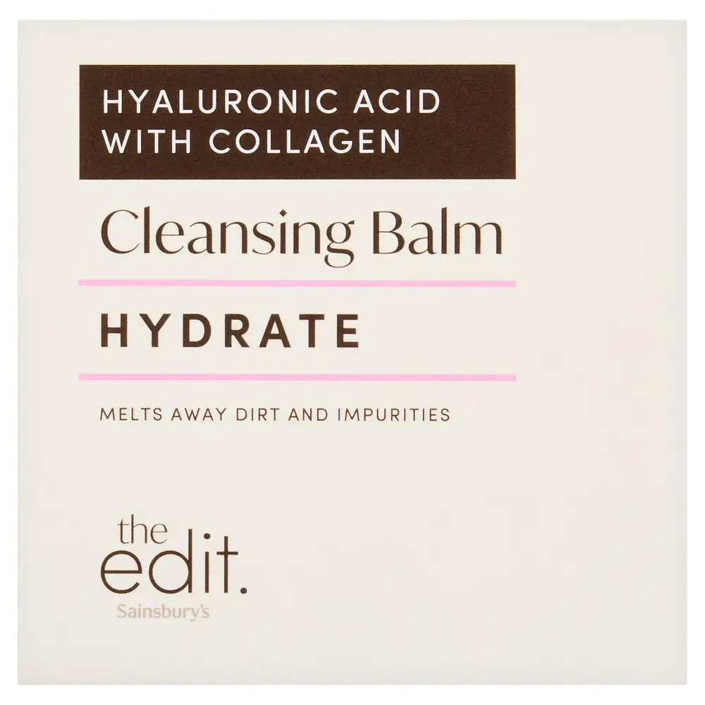 The Edit By Sainsbury's Hyaluronic Acid With Collagen Cleansing Balm